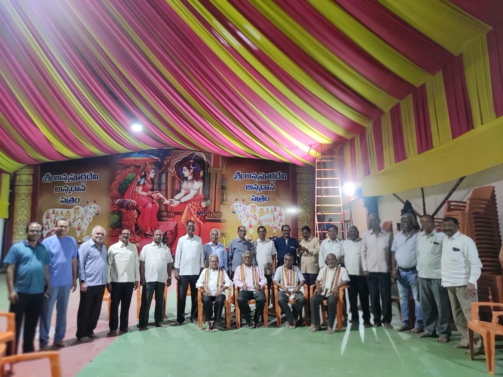 Honoring  Super Seniors for attaing 75+ age .